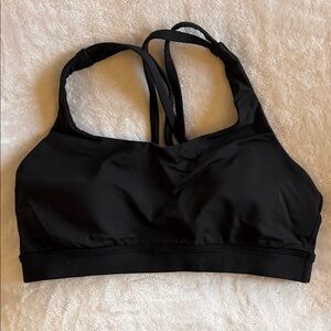 Black Lululemon Sports Bra